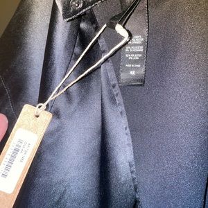 Skims Open Back Satin Crop Top